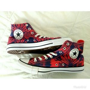 Mens Converse All Star Chuck Taylors Tie-dyed